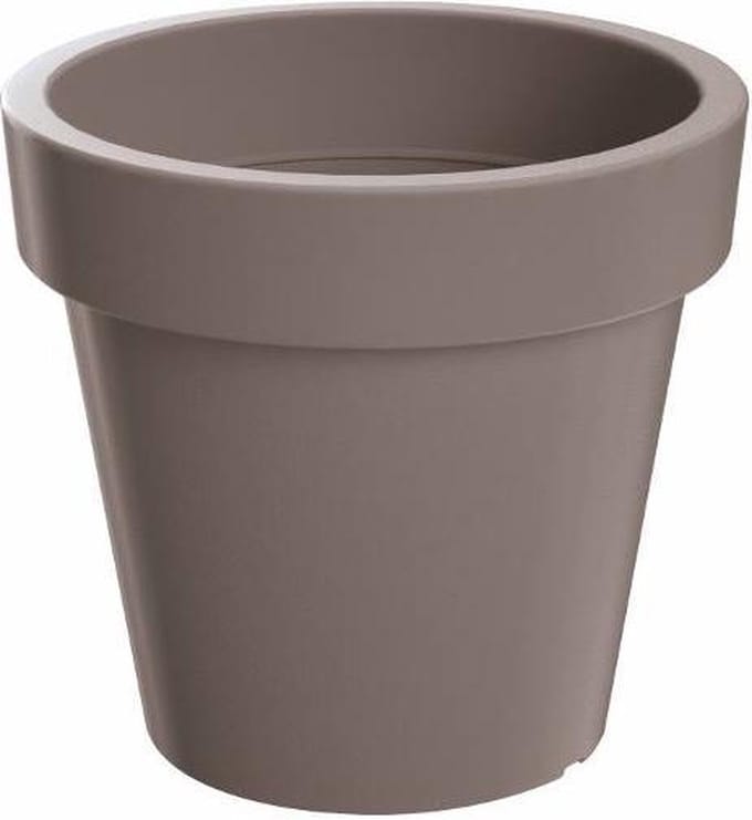 Bloempot Buiten Rond Lofly 40cm STEENGRIJS Prosperplast