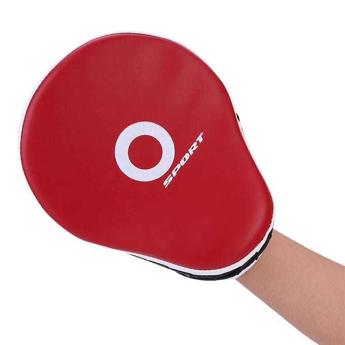 Verdikte Gevechts MMA Boksen Karate Kick Stoten Trainingsdoelwit PU Spons Kussen Rood red