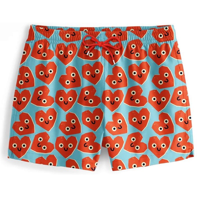 "Cute Hearts" Zwemshorts