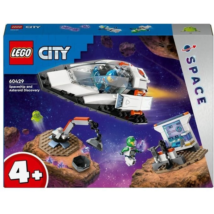 LEGO 60429 City Ruimteschip en ontdekking van asteroïde Ruimte Speelgoed voor Kinderen