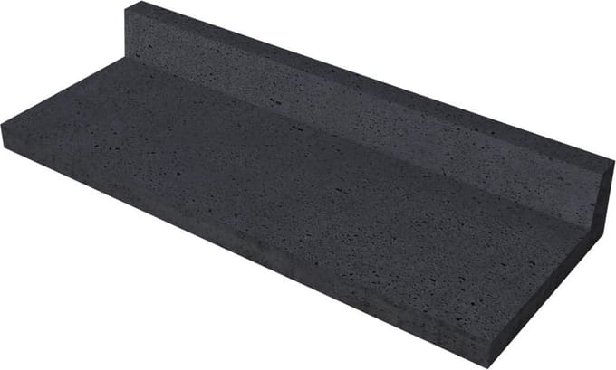 L-element gewapend carbon 100 x 40 x 15 cm prijs per stuk Gardenlux