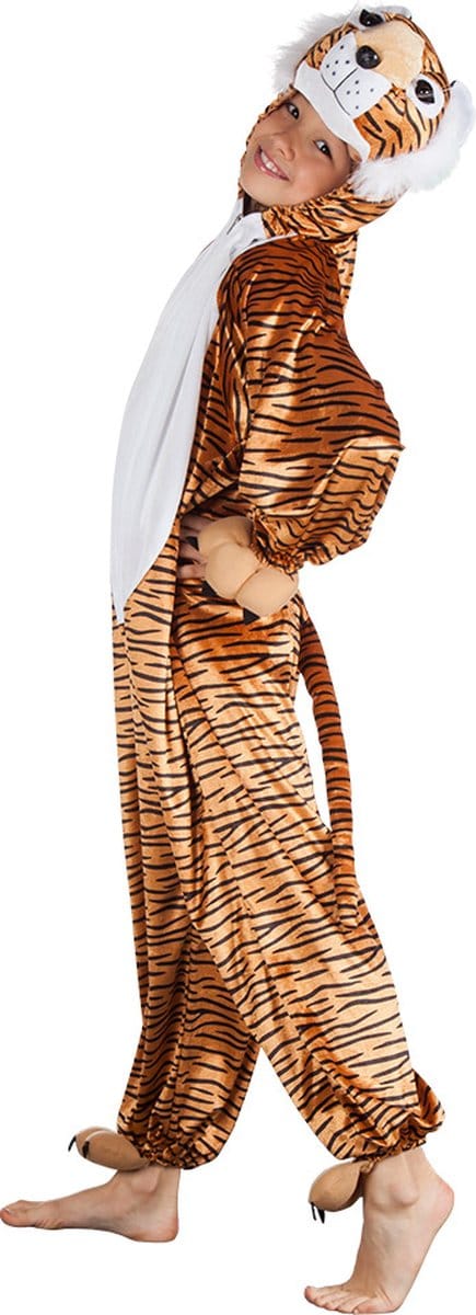 Boland - Kostuum pluche Tijger (max. 1.16 m) - Kinderen - Tijger - Dieren