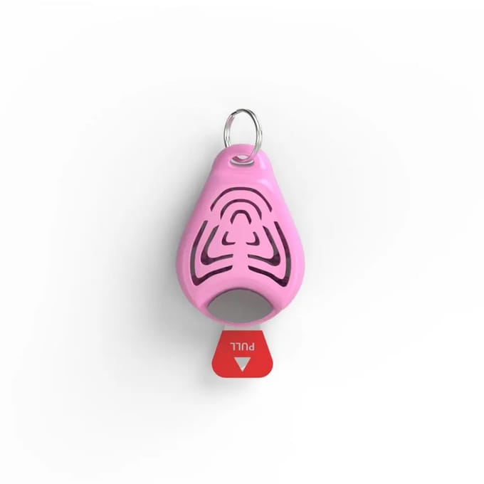 Tickless Dog & Cat Repeller 10.5x9.5x2 cm - Teek en Vlo afweer - Pink