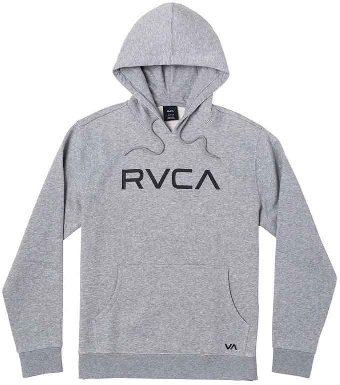 Rvca Big Hoodie Grijs S Man