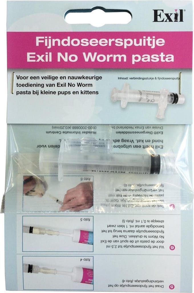 No Worm Fijndoseerspuitje - Promo - per stuk