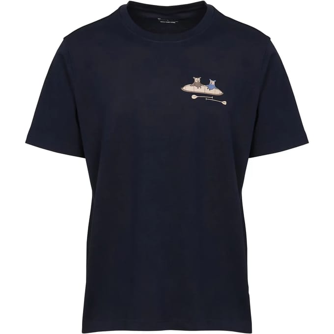 T-shirt met regular schouders KnowledgeCotton Apparel