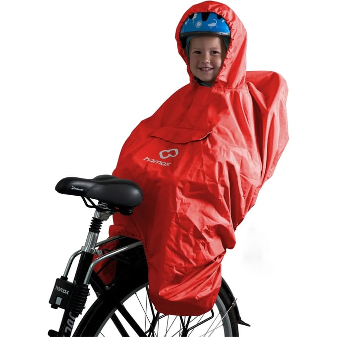 Hamax regenponcho fietsstoel toebehoor Kinderen rood