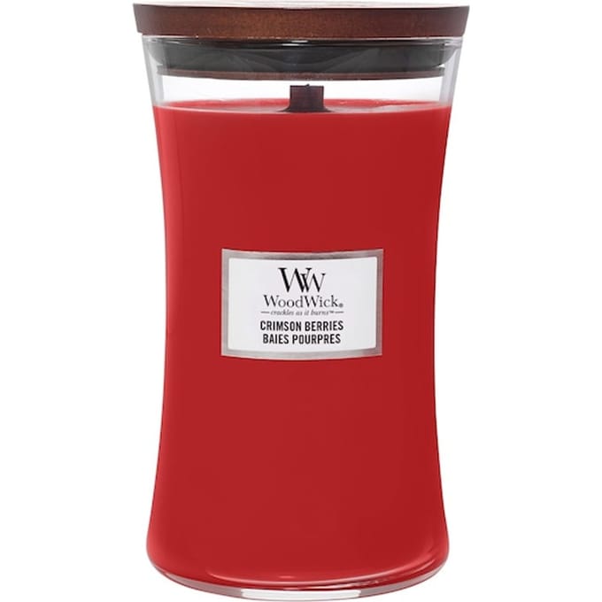 WoodWick Geurkaarsen Karmozijnrode bessen Dames 610 g