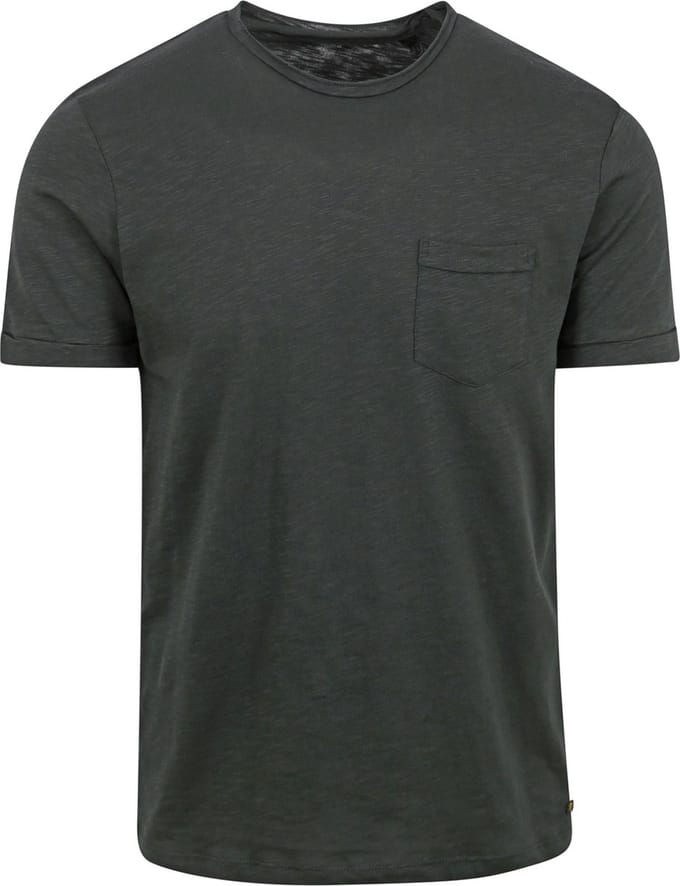 T-shirt ronde hals Slub
