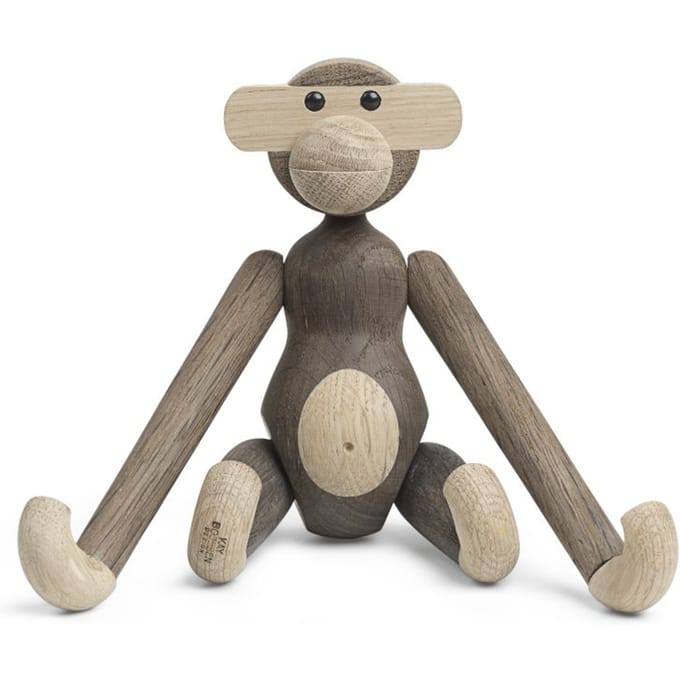 Kay Bojesen - Aap - small - Eikenhout/ gerookt eikenhout - beige