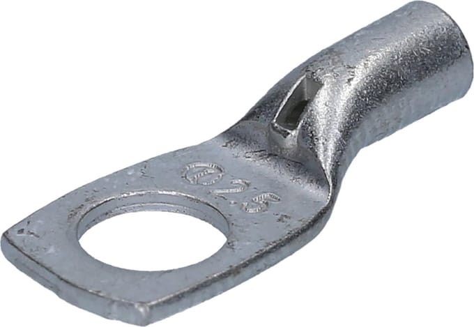 10 stuks Cembre A06-M5 buiskabelschoenen 1,5-2,5 mm² M5 ongeïsoleerd van vertind koper