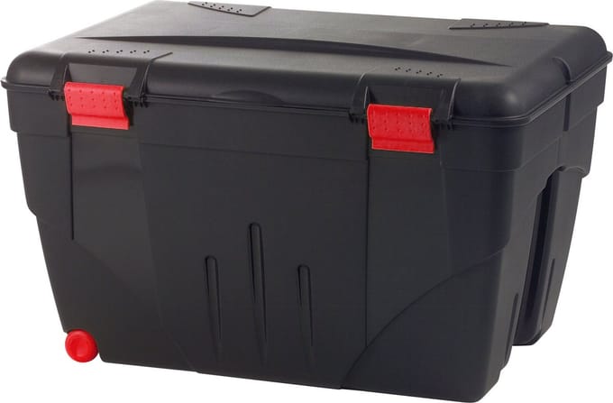 EDA Opbergkist met deksel - 200L - 84,8X61X51,5cm - Antraciet - Kunststof