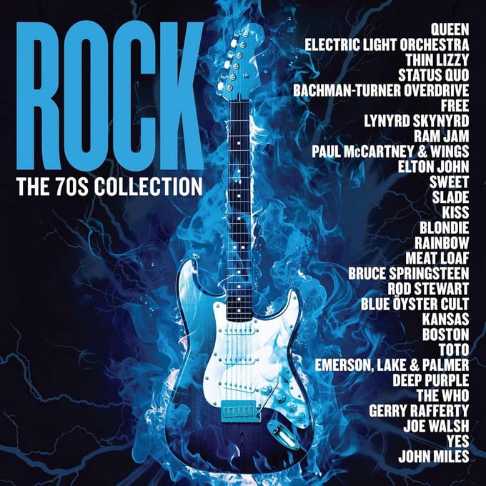 Rock Hits van de Jaren '70 - 29 Klassieke Anthems op Dubbele LP