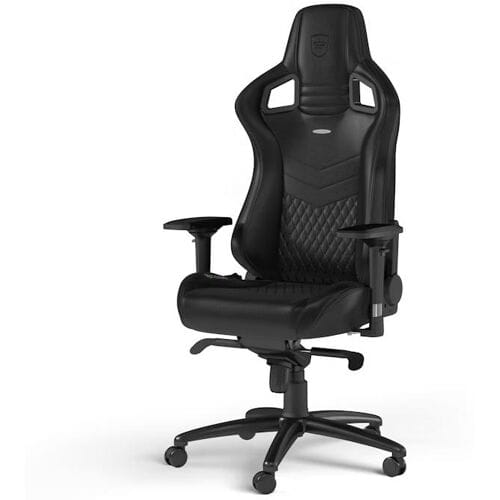 Noblechairs EPIC Real Leather Gaming Zwart