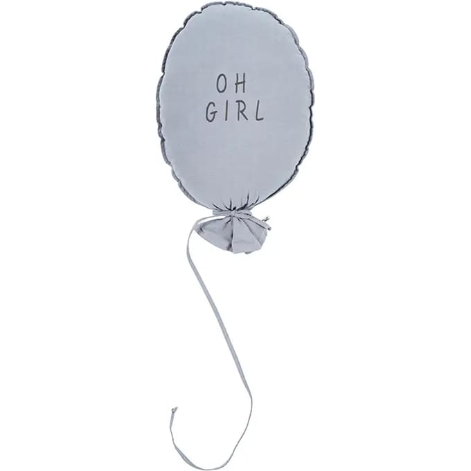 Bal Kussen Malomi Kids Oh Girl Graphite
