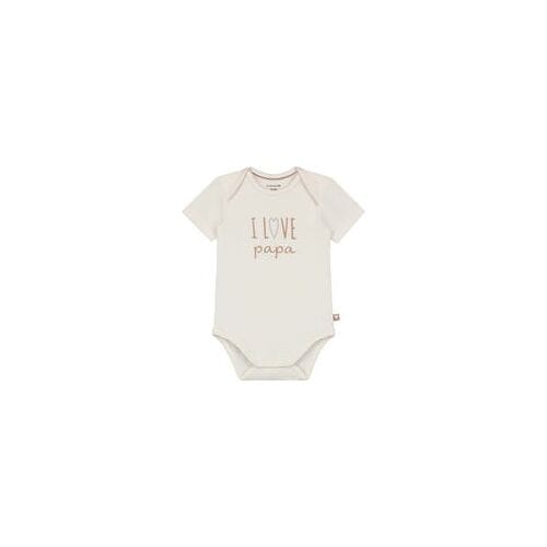 Prénatal romper i love papa White 62/68 unisex