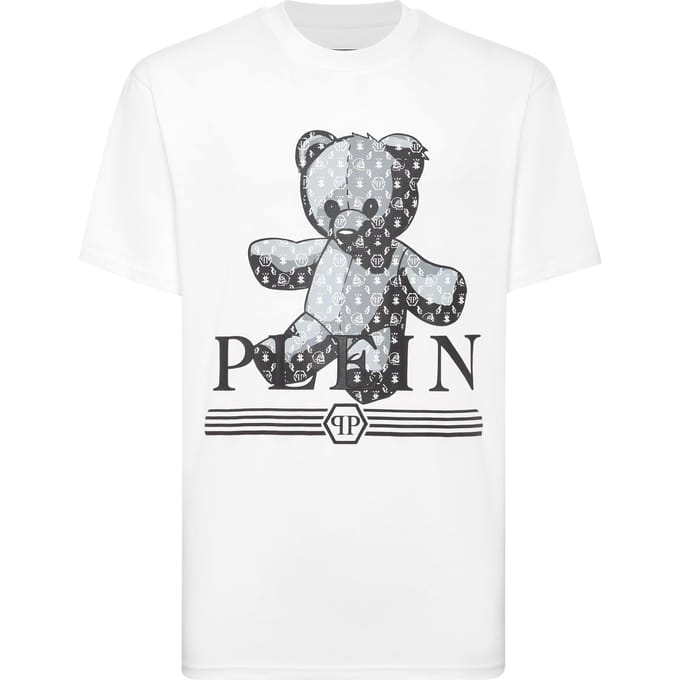 Ronde Hals T-shirt Teddy Monogram