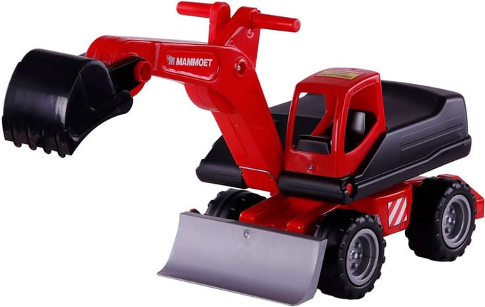 Cavallino Toys Cavallino Mammoet Excavator Walking car