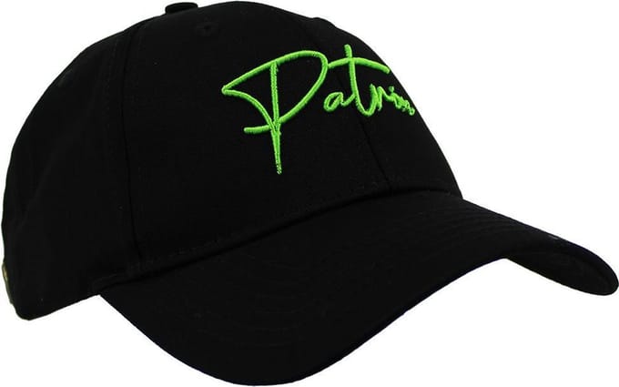 Emilio Cap Black/Green - Patrón Wear - Zwart - Groen - One Size