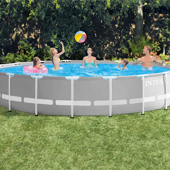 INTEX - Framezwembadset - rond - Prism - Frame - 549x122 - cm - 26732GN
