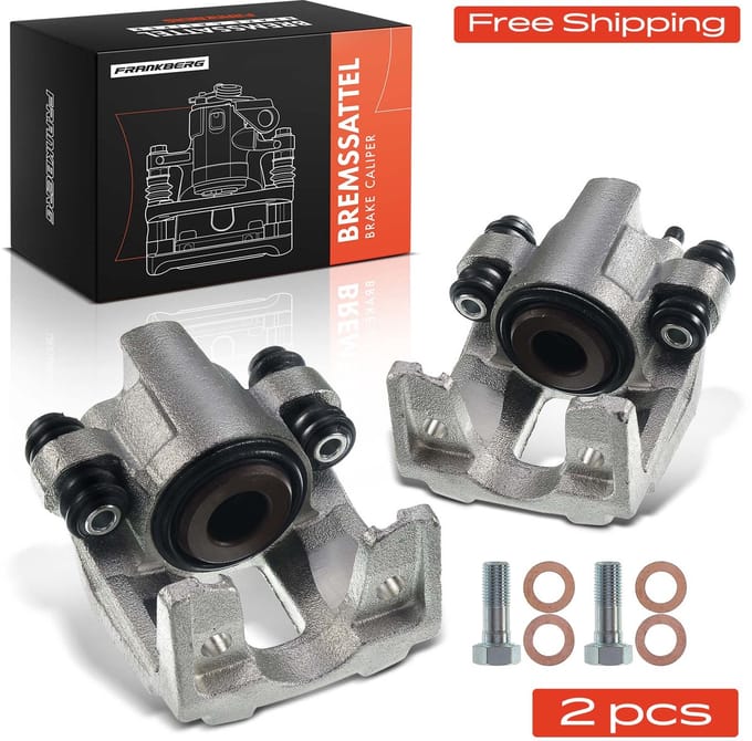 Frankberg 2x Remklauw Achter voor Jeep Cherokee Liberty KJ