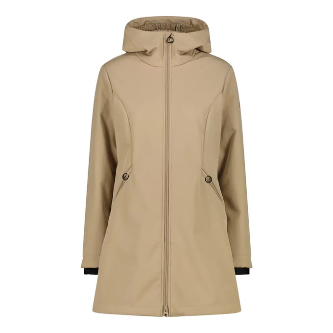 Dames parka met vaste capuchon CMP