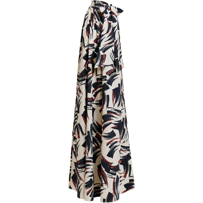 Essentiel Antwerp High Neck Maxi Dress Jurken Ecru Jayda