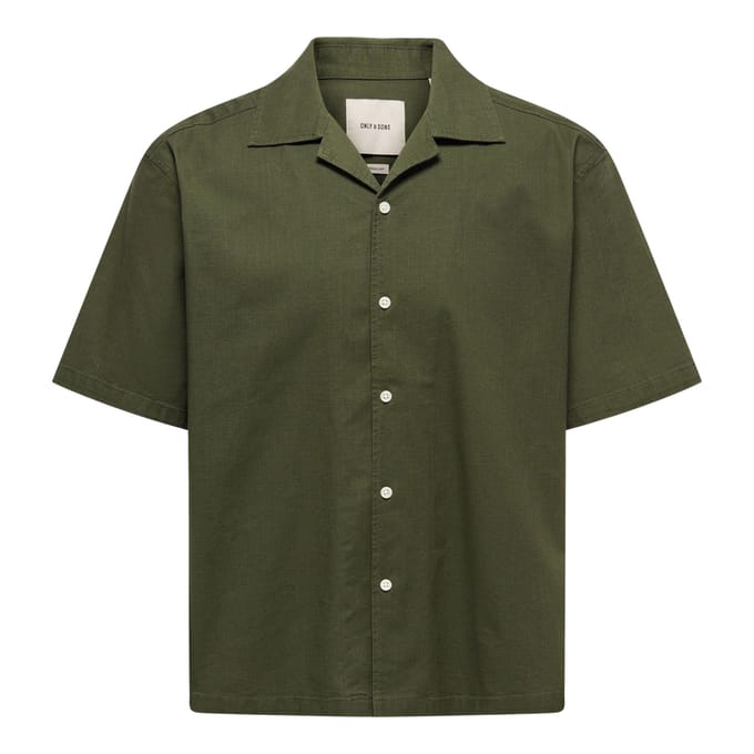 Only & Sons Reid Resort Shirt Heren - Maat XL