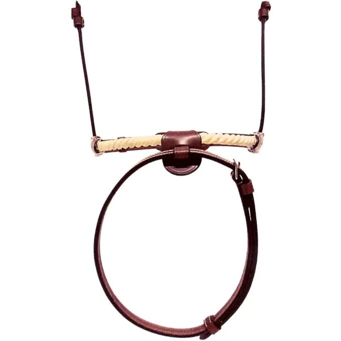Paardenneusriem touw Silver Crown