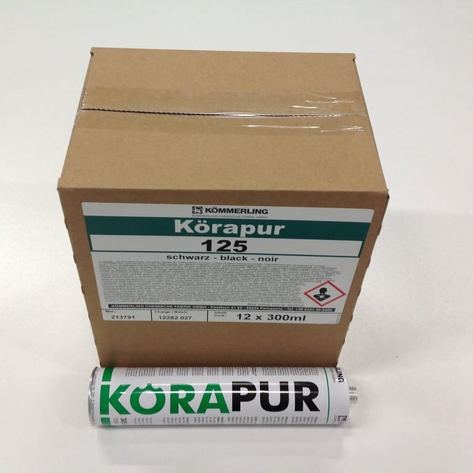 Körapur 125 zwart 310ml