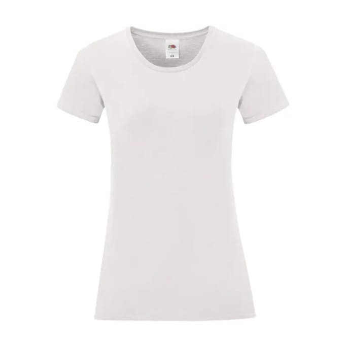 T-shirt dames Fruit of the Loom Iconic 150 T