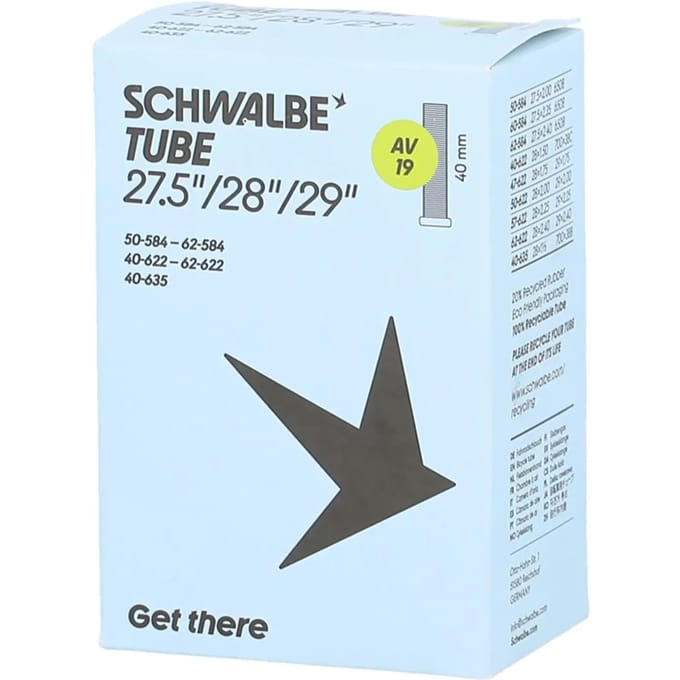 Binnenband Schwalbe AV19 28/29 + 27.5 / 40/62-584/635 - 40mm ventiel