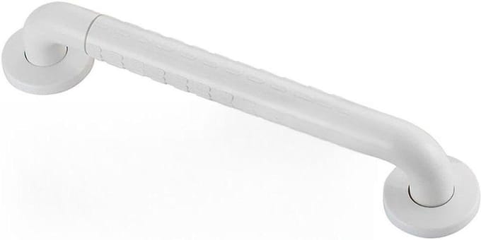Badkamer Armsteun - Handgreep Douche - Veiligheid Thuis - Antislip Nylon Buis - 68 cm - Wit