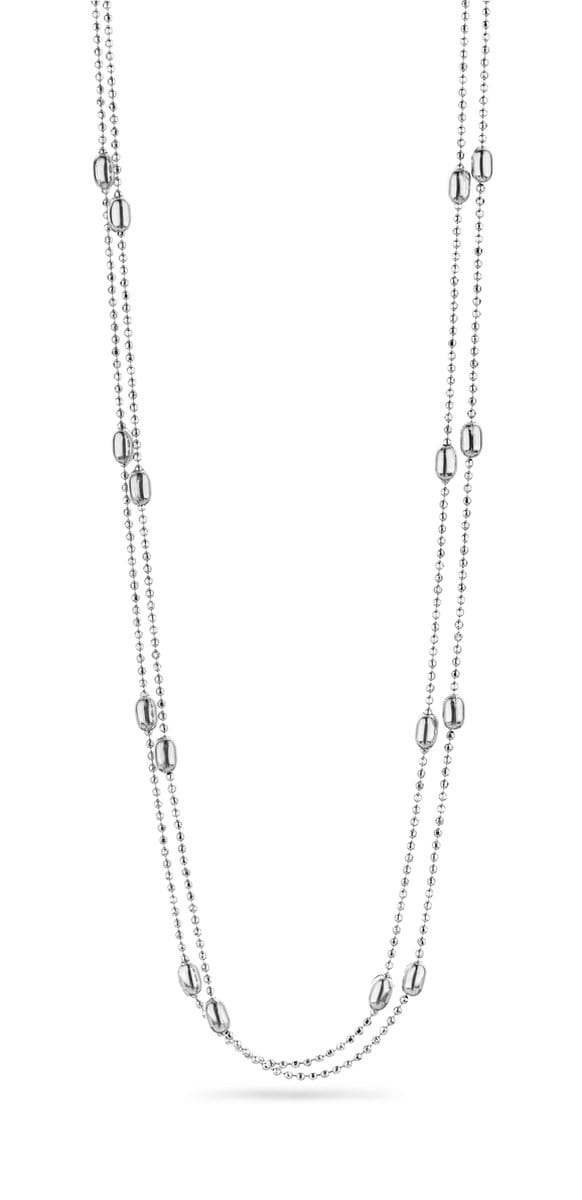 Orphelia ZK-2779 - Ketting Dubbel - Zilver 925 - 45 Cm