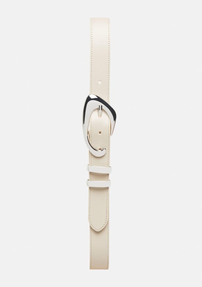 Tendens Leren Ceinture met Exclusief Design Gesp Dames COMMA