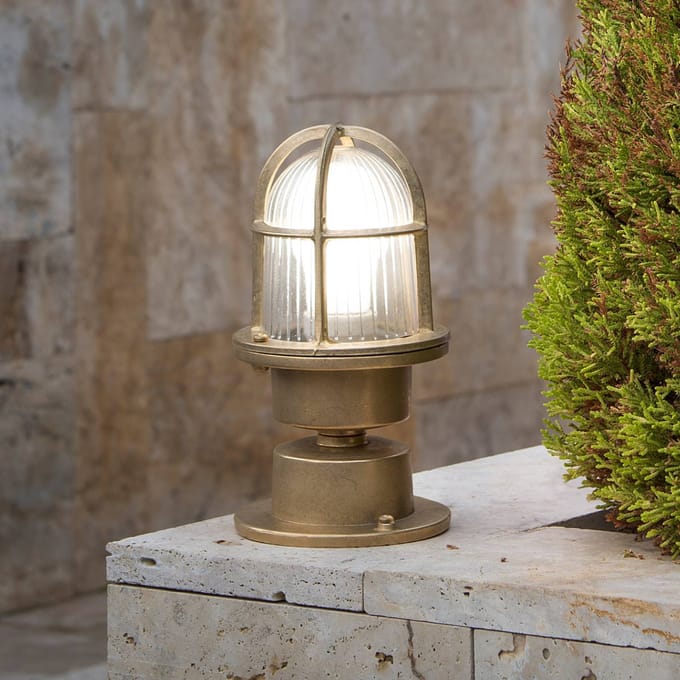 FARO BARCELONA Sokkellamp Mauren van messing