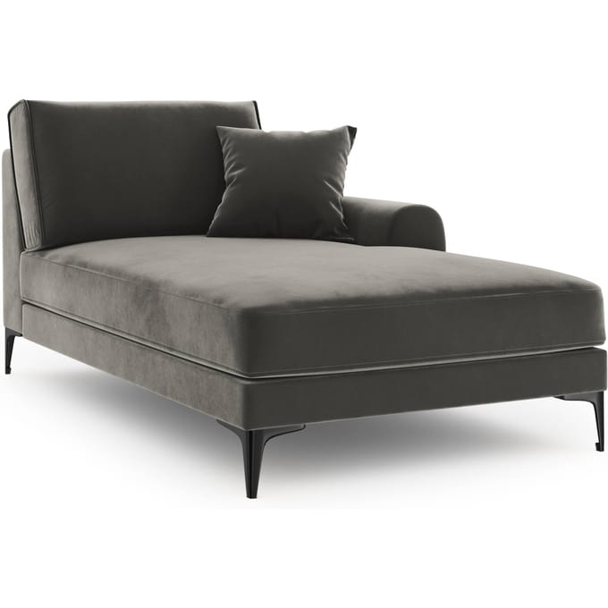 Chaise longue Madara rechts velvet | Mazzini Sofas