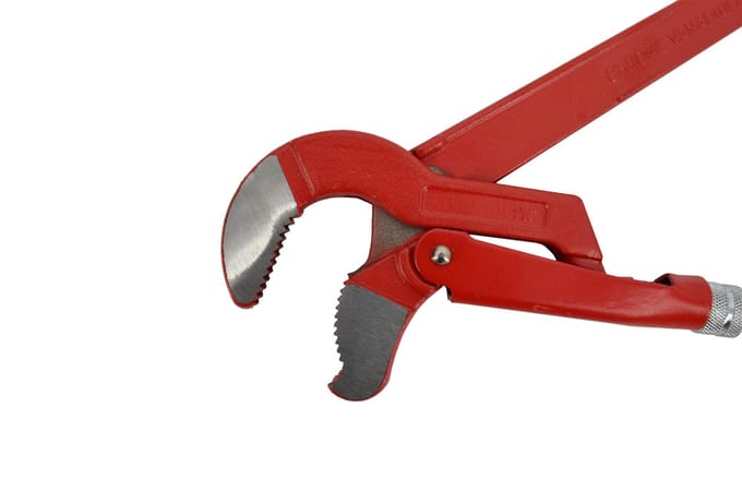 AWTOOLS pijptang 2" – 540mm, 2.3kg, CrV staal, 45° bek