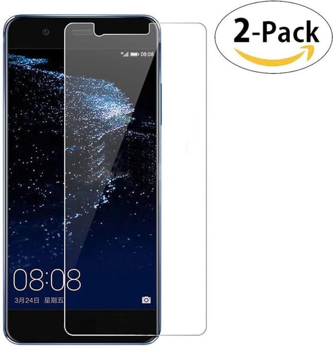 Screenprotector Glas - Tempered Glass Screen Protector Geschikt voor: Huawei P10 Lite  - 2x