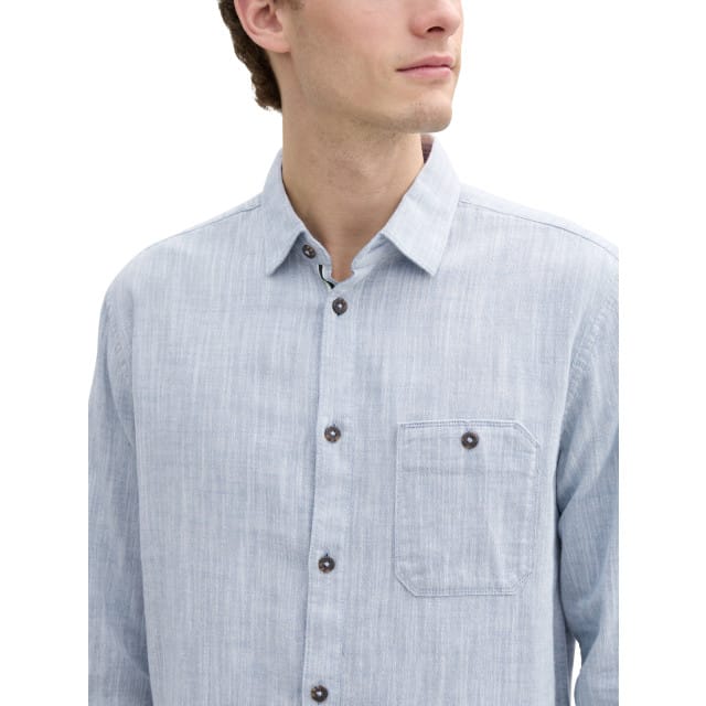 Tom Tailor Regular fit shirt met borstzak