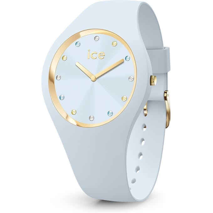Ice Watch Ice Cosmos - Clear Sky 022360 Horloge - Siliconen - Blauw - Ø 37 mm