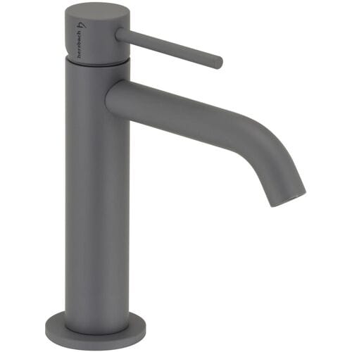 Herzbach DEEP GREY Single-lever basin mixer slim S-Size 23.203210.1.06