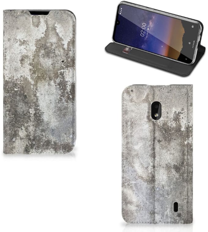 Nokia 2.2 Standcase Beton Print