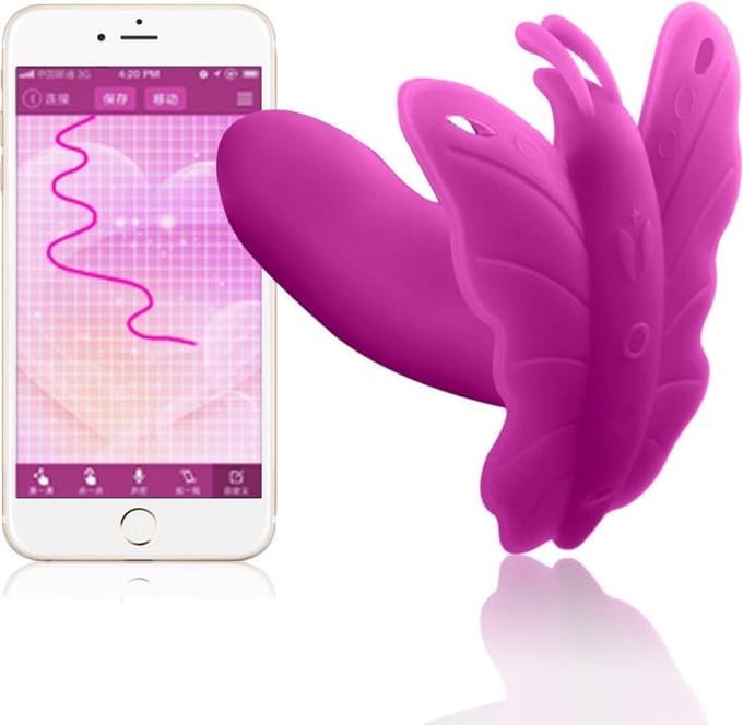 Realov - Lydia I Smart Butterfly Vibe Paars
