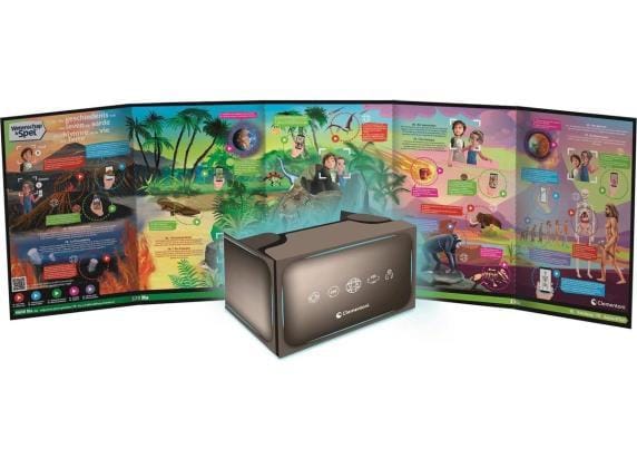 Clementoni Wetenschap & Spel - Geschiedenis van het leven op aarde - Met T-Rex skelet en VR bril - Vanaf 7 jaar