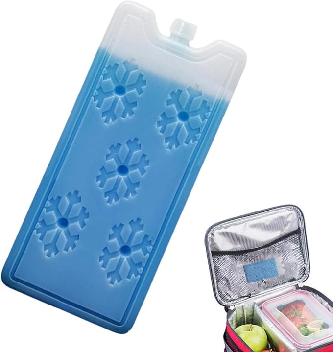 Diepvrieselementen - Gel Packs - Koel Houden - Herbruikbaar - 230x100x20mm - Blauw