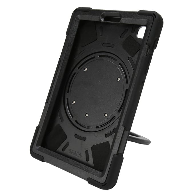 Tablet Schokbestendige Hoes Tablet Beschermhoes met Handriem Standaard Schouderriem voor Tab A7 Lite zwart