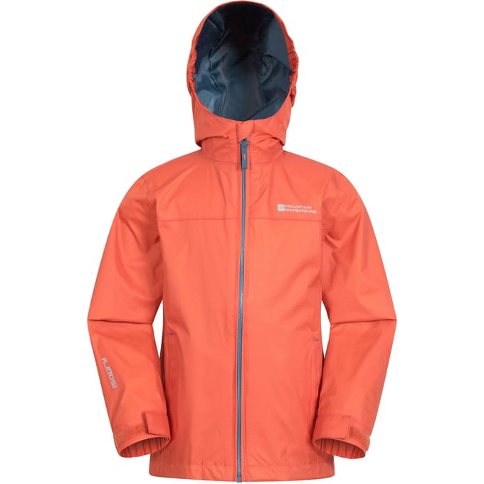 Mountain Warehouse Kinderen/Kinderen Torrent waterdichte jas met getapete naad (Roest)