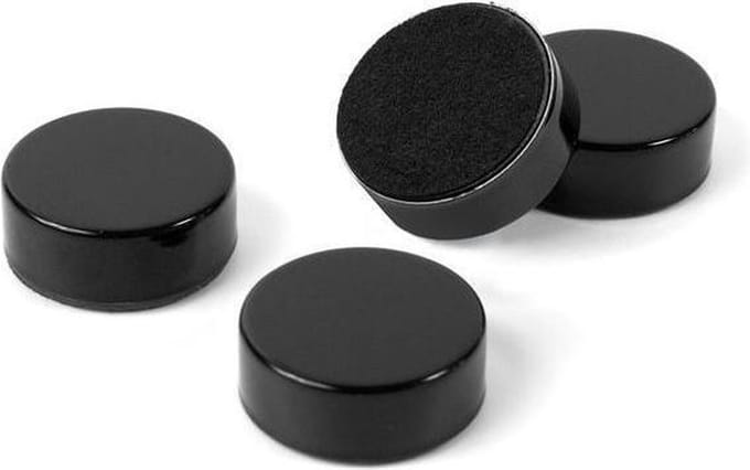 Trendform ronde magneten Disk - Zwart