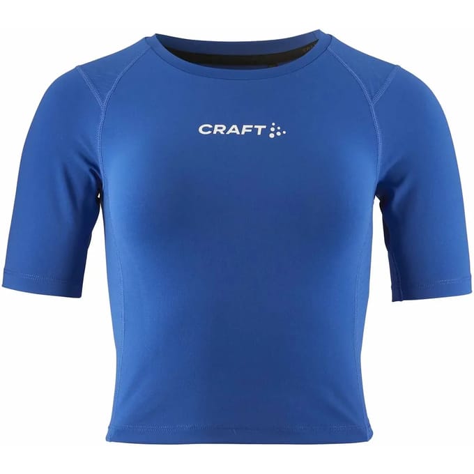 Craft Rush 2.0 Crop Top Dames - Royal | Maat: M